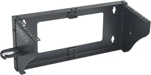 Main image of RIVECO 3U Wall Mount Rack for Network Reinforced Heavy Load 66LBS Small Server Racks Vertical & Horizontal Mounting for 19 inches IT & Studio Equipment.