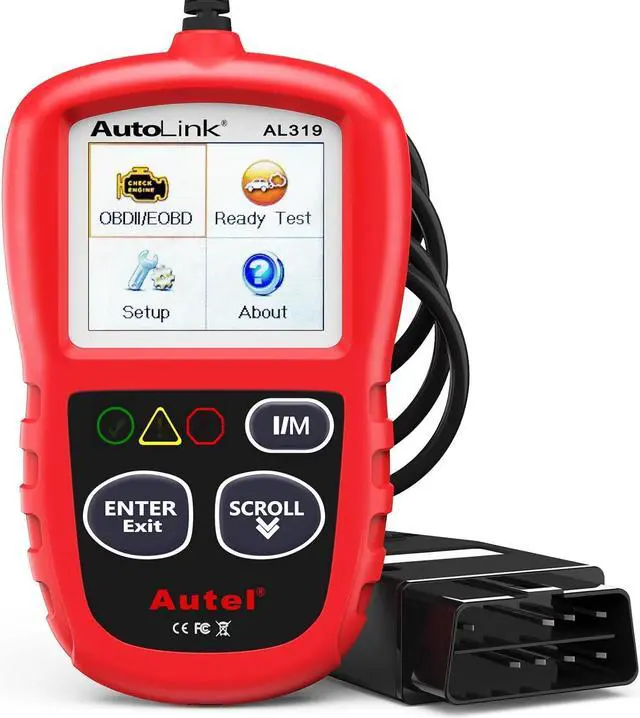 Main image of Autel Professional OBD2 Scanner AL319 Code Reader, Enhanced Check and Reset Engine Fault Code, Live Data, Freeze Frame, CAN Car Diagnostic Scan Tools for All OBDII Vehicles After 1996, 2024 Upgraded