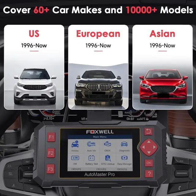 Alt view image 7 of 7 - NT604 OBD2 Scanner ABS SRS, Check Engine Code Reader with Airbag Scanner, Transmission Code Reader Car Diagnostic Tool with Battery Test, English/Spanish VerLifetime Free Update