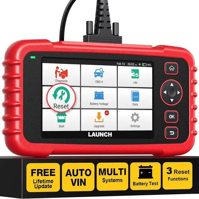 Main image of OBD2 Scanner CRP123X Elite, Lifetime Free WiFi Update scan Tool, FCA SGW, SAS Calibration/Throttle Reset/Oil Reset Diagnostic Scanner, Multi Systems Car Scanner, Battery Test, Auto VIN