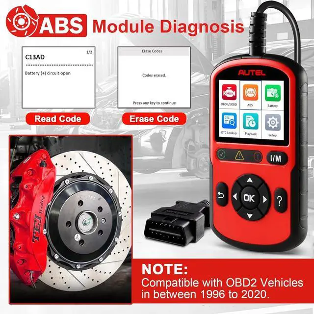 Alt view image 5 of 7 - OBD2 Scanner AutoLink AL549: 2024 Check Engine Code Reader ABS Diagnostic Tool, Universal Car Battery & Alternator Test, Upgrade Ver. of Autel AL519 MaxiLink ML519 OBDII CAN Diagnostic Scan Tool