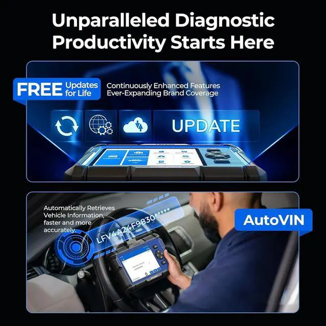Alt view image 6 of 7 - TOPDON Upgraded AD600S OBD2 Scanner, Diagnostic Tool, ABS SRS Transmission Engine Code Reader, 9 Reset Services Scan Tool, Oil/Brake/BMS/SAS/DPF/TPMS/ETS Reset, Injector Coding, Lifetime Free Update