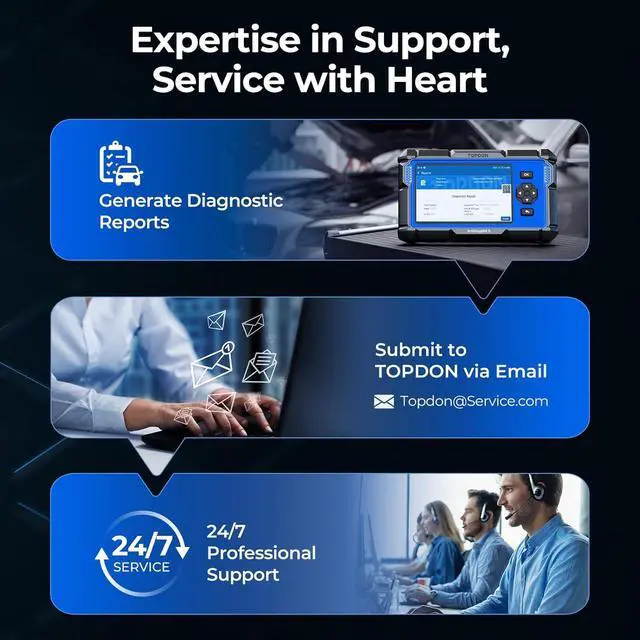 Alt view image 7 of 7 - TOPDON Upgraded AD600S OBD2 Scanner, Diagnostic Tool, ABS SRS Transmission Engine Code Reader, 9 Reset Services Scan Tool, Oil/Brake/BMS/SAS/DPF/TPMS/ETS Reset, Injector Coding, Lifetime Free Update