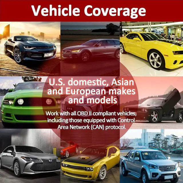 Alt view image 5 of 6 - Autel AutoLink AL329 (Free Lifetime Update) OBD2/EOBD Handheld Code Reader, One-Click I/M Readiness Key, OBDII/CAN Car Diagnostic Scan Tool, Live Data, Auto VIN, Lite of ML629/AL619/AL519/AL539B/AP200