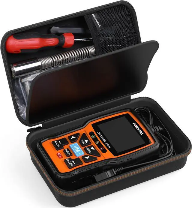 Alt view image 3 of 7 - FOXWELL NT301 CASE OBD2 Scanner Professional Enhanced OBDII Diagnostic Box