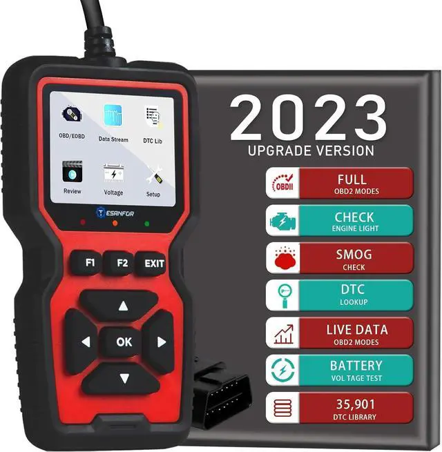 Main image of OBD2 Scanner Code Reader Car Diagnostic Tool Engine Fault Code Reader CAN Diagnostic Scan Tool for Check Engine Light Universal for All OBD II Protocol Cars After 1996