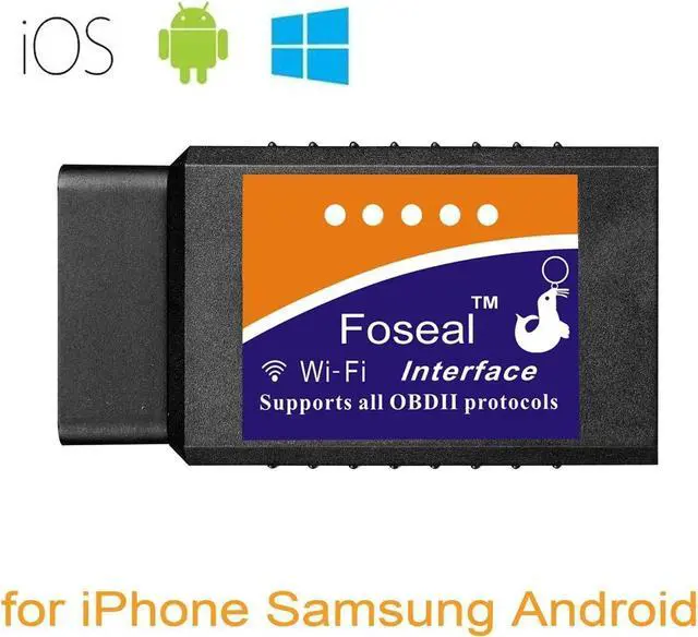 Alt view image 2 of 7 - Wifi OBD2 Scanner, Car Code Reader Check Engine Light Diagnostic Scan Tool for iOS and Android