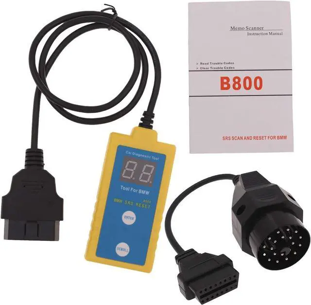 Alt view image 2 of 3 - Airbag Scan/Reset Tool B800 for BMW Fit E36 E46 E34 E38 E39 Z3 Z4 X5