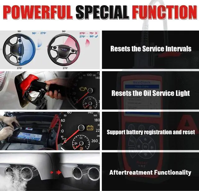 Alt view image 3 of 7 - Autel MaxiCheck Pro OBD2 Scanner ABS Scan Tool for Auto Bleeding, SRS ABS Scanner Car Diagnostic Tool with Oil Reset Airbag SAS EPB BMS Services for Specific Vehicles Up to 2015, Lifetime Free Update