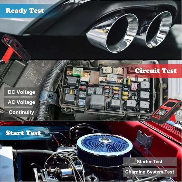 Alt view image 4 of 6 - Autel AutoLink AL439 OBD2/EOBD Code Reader and Electrical Testing Tool, Better AL329 OBD2 Scanner, Full OBDII 10 Modes, OBDII & CAN Diagnostic Tool, Circuit Test, Start Systems Test, Ready Test