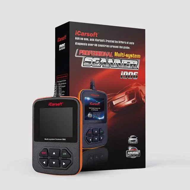Alt view image 4 of 6 - iCarsoft i906 Compatible for Volvo/Saab OBD2 Diagnostic Scanner Multi-System Engine ABS SRS
