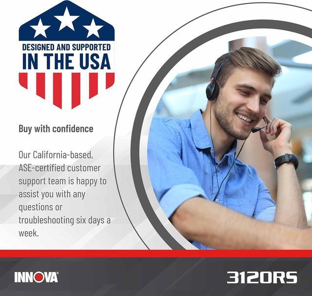 Alt view image 7 of 7 - Innova 3120RS Code Scanner - Professional OBD2 Scanner - Smog Test Scan Tool - ODB1 Adapters - RepairSolutions2 App
