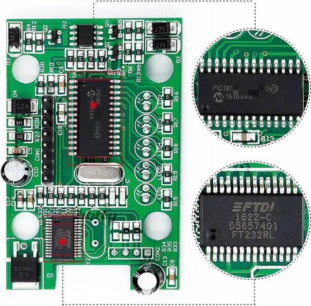 Alt view image 4 of 7 - bbfly-BF32302 USB Modified FTDI chip OBD-II Scan Tool for Windows bbflyFORScan HS-CAN/MS-CAN OBD2