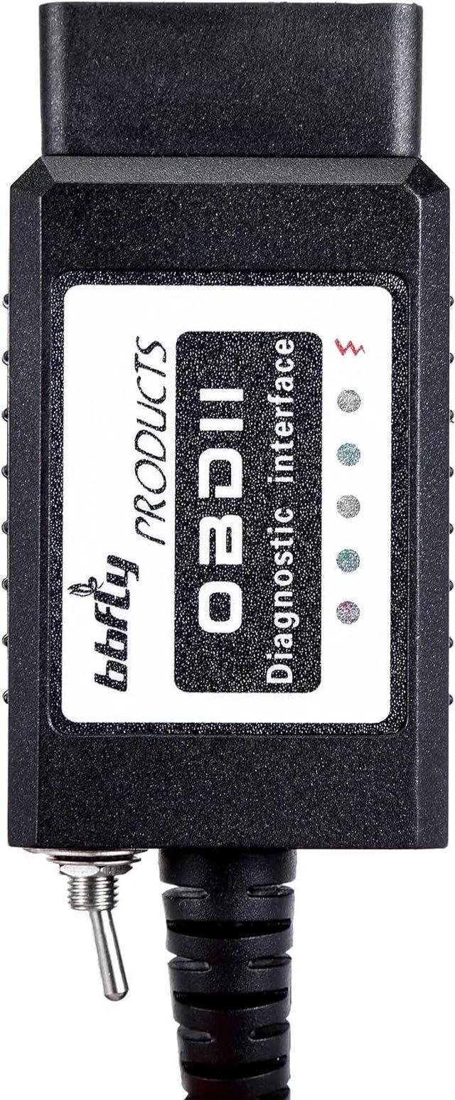 Alt view image 5 of 7 - bbfly-BF32302 USB Modified FTDI chip OBD-II Scan Tool for Windows bbflyFORScan HS-CAN/MS-CAN OBD2