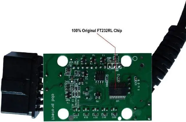 Alt view image 3 of 5 - OBD2 Diagnostic Scanner ELM327 V1.4 USB ELM 327 with PIC18F25K80 Chip