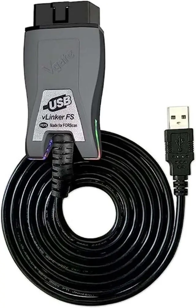 Main image of Vgate vLinker FS OBD2 USB Adapter for FORS-can HS/MS-CAN Auto Switch