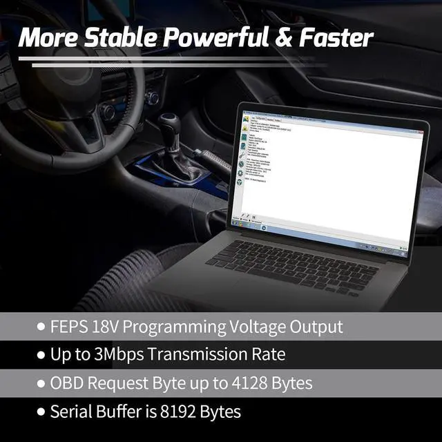 Alt view image 3 of 7 - Vgate vLinker FS OBD2 USB Adapter for FORS-can HS/MS-CAN Auto Switch