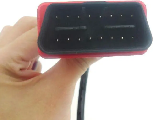 Alt view image 6 of 7 - OBD2 Cable Connector for Autel MaxiSYS Pro MS908P Scanner Adapter, Programming Cable for BMW, 16Pin OBD II Adapter Connector Cable Scan Tool