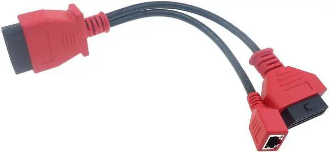 Alt view image 7 of 7 - OBD2 Cable Connector for Autel MaxiSYS Pro MS908P Scanner Adapter, Programming Cable for BMW, 16Pin OBD II Adapter Connector Cable Scan Tool