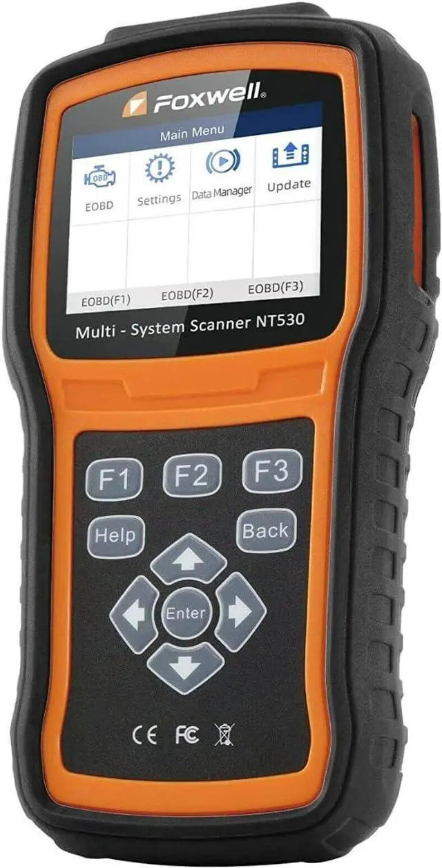 Main image of FOXWELL NT530 for BMW - All Systems, All Maintenance Service - Bidirectional Diagnostic Scan Tool OBD2 Scanner Automotive Code Reader ABS Bleed SRS Airbag SAS TPMS TPS EPB Oil Reset CKP