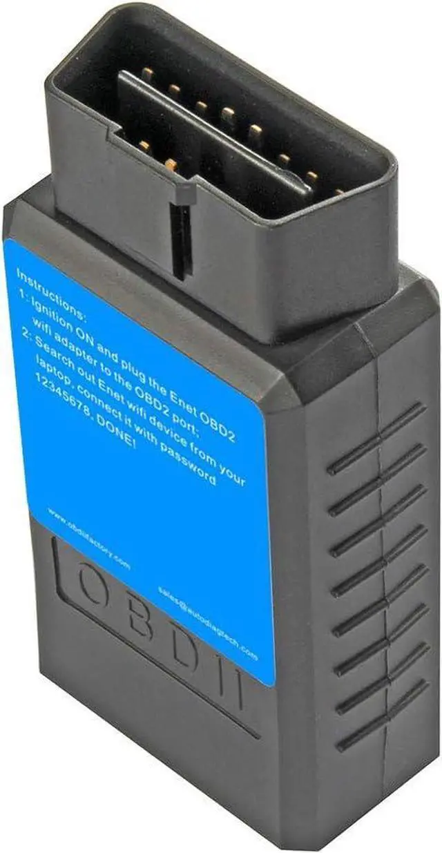 Alt view image 4 of 6 - Wireless ENET OBD2 WiFi Diagnostic & Coding Adapter for BMW F-Series G/I-Series, Compatible with BimmerCode, E-SYS, Bootmod3, Ethernet, ISTA D, MHD, ect, Work with iOS, Android & Windows