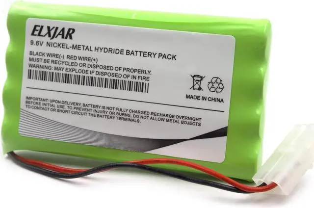 Alt view image 2 of 6 - (2-Pack) 9.6V 2200mAh 239180 Ni-MH Battery Replacement for Genisys Scan Tool, OTC Mac Mentor & TechForce Automotive Scanners