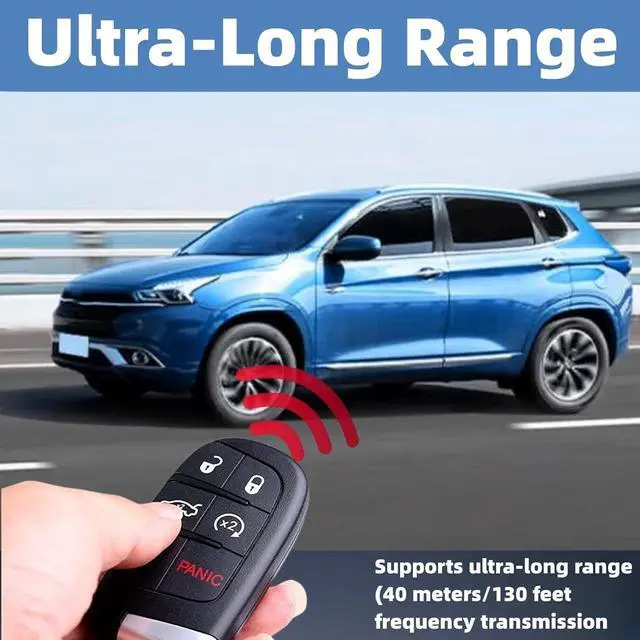 Alt view image 4 of 7 - Autel IK-y 5 Buttons Blank 2024 New K-y Fob prorammable Compatible with Vehicle Systems Using 315/415 MHz Ultra-Long Range OE-Quality For Chrysler-Dodge-style K-y Replacement Work with Autel KM100