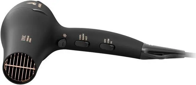 Alt view image 7 of 7 - Andis 80750 1875-Watt Tourmaline Ceramic Ionic Salon Hair Dryer with Diffuser, Fast Dry Low Noise Blow Dryer, Travel Hairdryer for Normal & Curly Hair, Soft Grip, Black