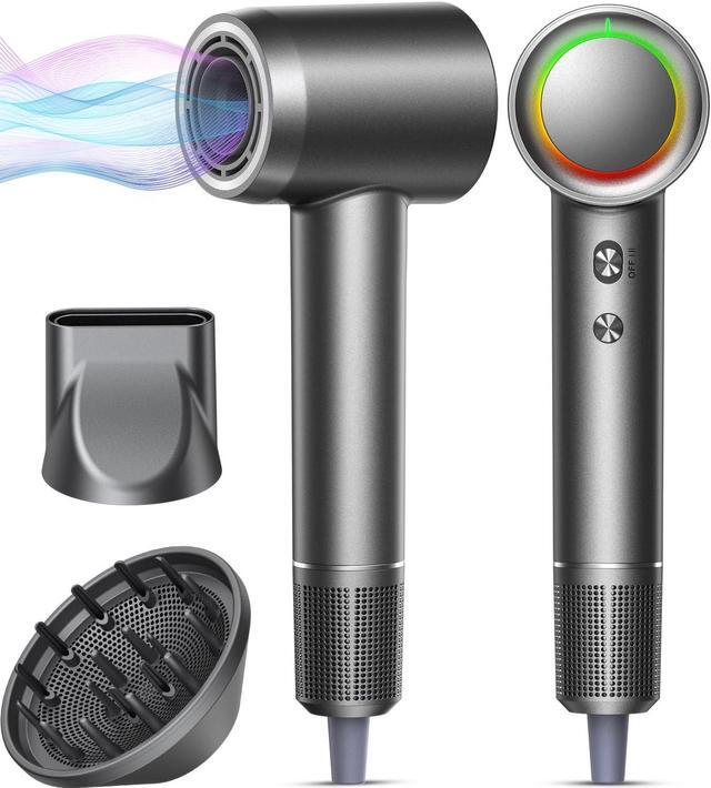 Main image of Hair Dryer, 160000 RPM Professional High-Speed Blow Dryer 500 Millions Negative Ionic Care Hair Dryer for Fast Drying, Low Noise Thermo-Control Hairdryer, Travel with Magnetic Diffuser & Nozzle