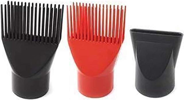 Alt view image 4 of 6 - Annie- Hot and Hotter Salon Turbo Pro-2000 Ionic Hair Dryer - Red - Ceramic - (2) Hair Pick Attachments and (1) Concentrator Attachment