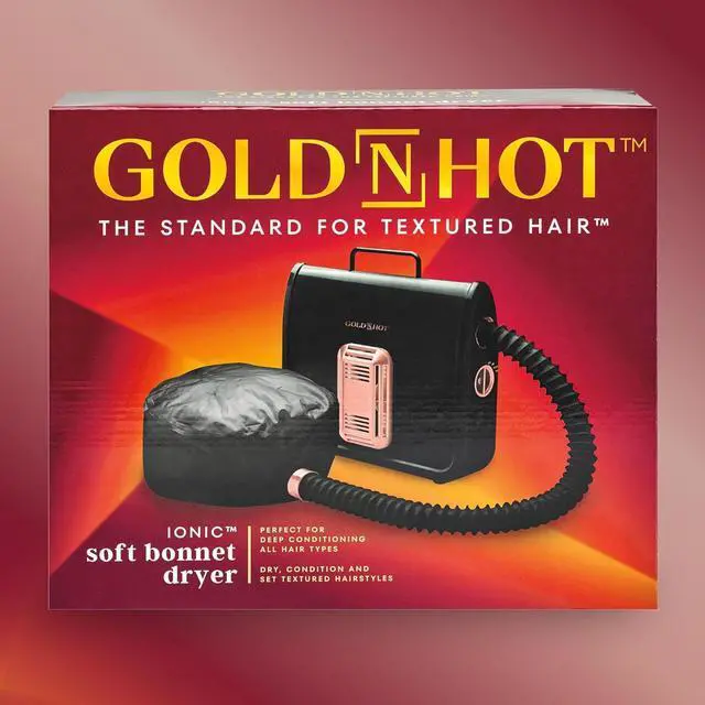Alt view image 7 of 7 - GOLD N HOT IONIC SOFT BONNET DRYER