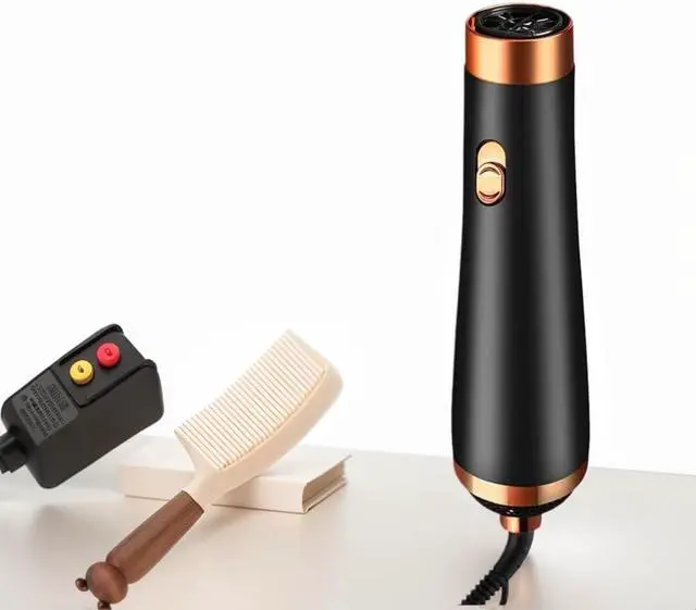 Main image of Travel Hair Dryer- 1800W High-Speed Brushless Motor Negative Ionic Blow Dryer for Fast Drying, Low Noise Thermo-Control Hair Dryers with Comb for Salon, Home and Travel.(Black)