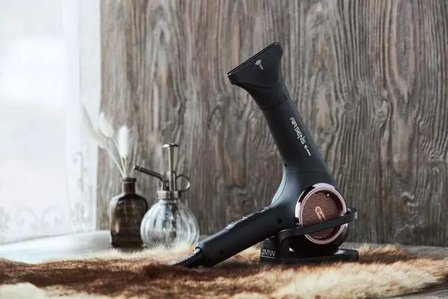 Alt view image 7 of 7 - JMW AIR SENS Professional Hair Dryer - 3 Heat X 5 Wind Fast Drying, Low Noise, Curling, Durable, Best Blow Dryer Frizzy Hair, 2 Nozzles & Hair Dryer Comes with Holder for Salon Blowouts and Travel