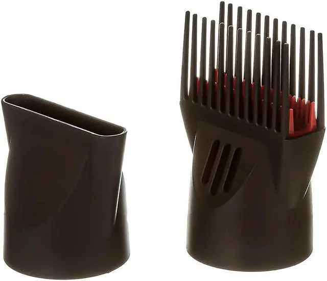 Alt view image 5 of 7 - RED by Kiss Hair Dryer Ionic Hair Blow Dryer - Ceramic Technology, Anti-Frizz, 3 Heat Settings, Lightweight, 2 Detangler Piks