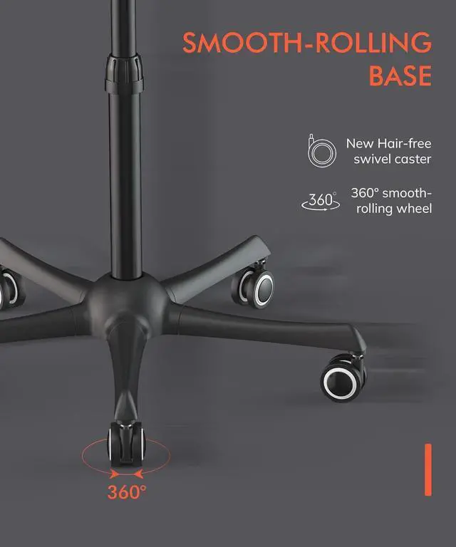 Alt view image 4 of 7 - TASALON Ionic Hooded Hair Dryer - 1875W Bonnet Dryer with 3 Temperature Settings - Portable Standing Dryer for Home and Salon