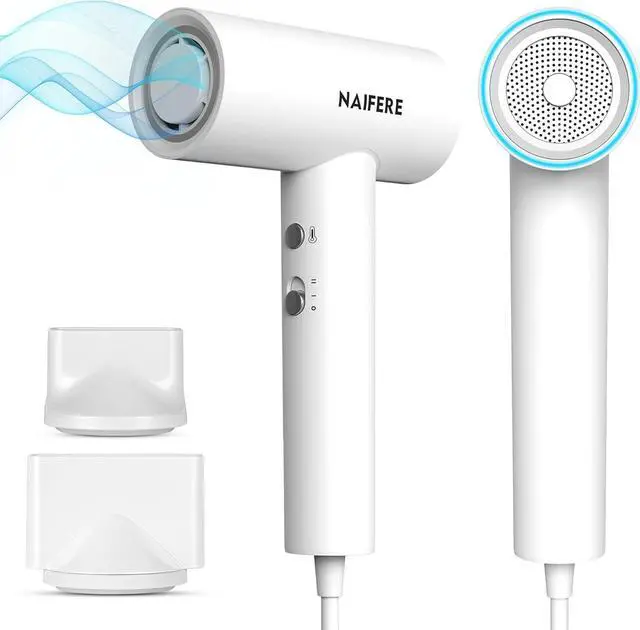 Main image of 110000 RPM High-Speed Negative Ionic Hair Dryer, 1300W Low Noise Thermo-Control Blow Dryer, Adjustable 4 Temps & 2 Speeds, Portable Hair Dryer for Fast Drying, Home Travel