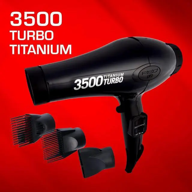Alt view image 2 of 7 - RED PRO Kiss Robin Titanium 3500 Blow Dryer 110 V