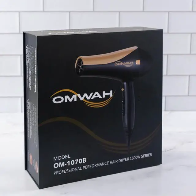 Alt view image 2 of 5 - OMWAH Professional Blow Dryer - Powerful 1600W-1875W Salon-Quality Hair Dryer with Customizable Settings, Cool Shot Button, and Versatile Attachments for Stunning, Frizz-Free Hair Styling