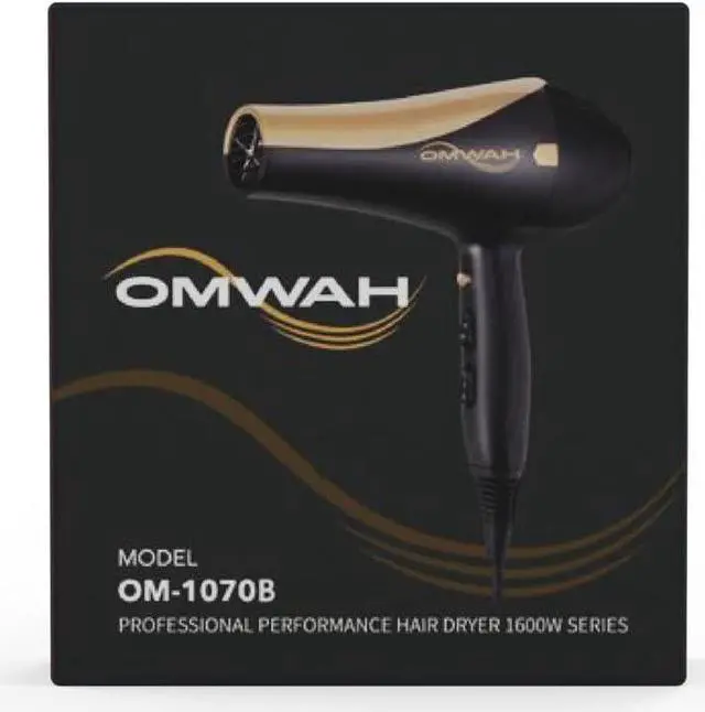 Alt view image 4 of 5 - OMWAH Professional Blow Dryer - Powerful 1600W-1875W Salon-Quality Hair Dryer with Customizable Settings, Cool Shot Button, and Versatile Attachments for Stunning, Frizz-Free Hair Styling