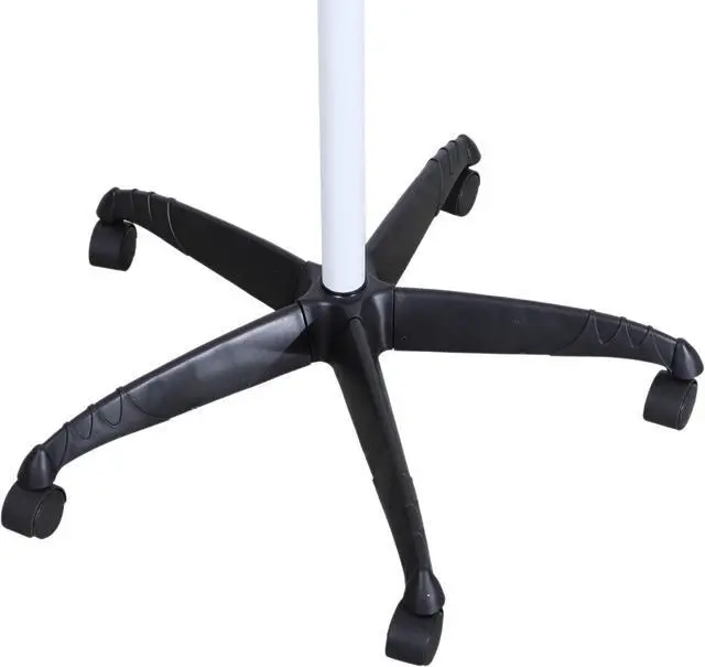 Alt view image 7 of 7 - BarberPub Adjustable Hooded Floor Hair Bonnet Dryer Professional Stand Up Rolling Base with Wheels Beauty Salon Spa Equipment VHD08 (Pure White)