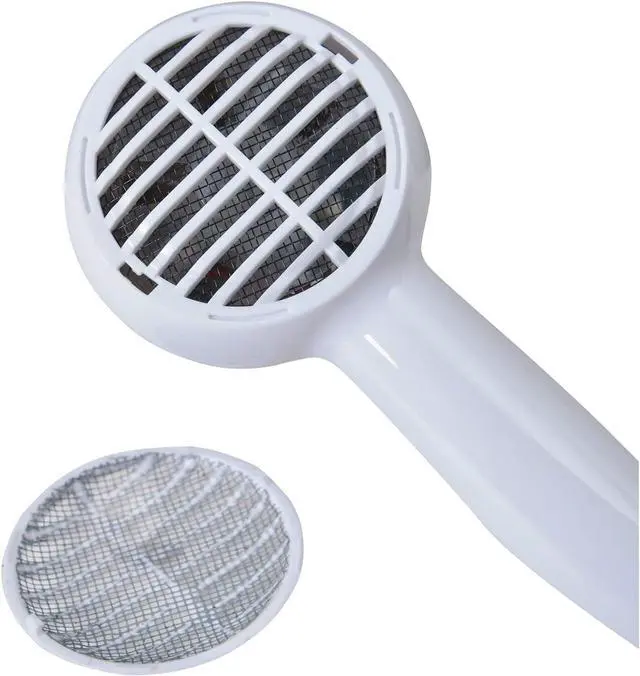 Alt view image 3 of 3 - Jerdon 1600W Compact Hair Dryer - White Travel Hair Dryer with 72" Power Cord - JHD8W