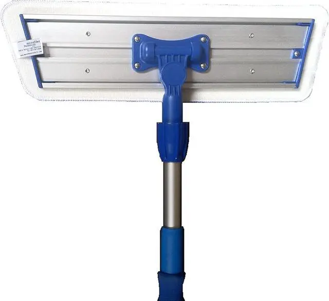 Alt view image 2 of 7 - Real Clean 16 inch Commercial Professional Microfiber Mop Kit with Two Microfiber Mop Pads for All Surfaces