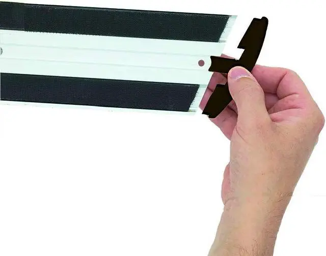 Alt view image 5 of 7 - Rubbermaid Commercial Products Executive HYGEN Mop Quick-Connect Frame for Wet/Dry Microfiber Mopping, Fits 18in Mop Pads, Silver/Black (1863893), handle not included