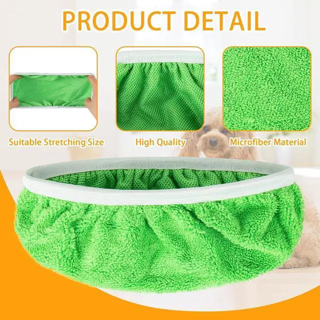 Alt view image 6 of 7 - Reusable Dry Sweeping Cloths Microfiber Wet Mop Pads Compatible with Swiffer Sweeper Mop Replacement Sweeping Mopping pad Refills for Hardwood Surface Floor Cleaning (16PCS)