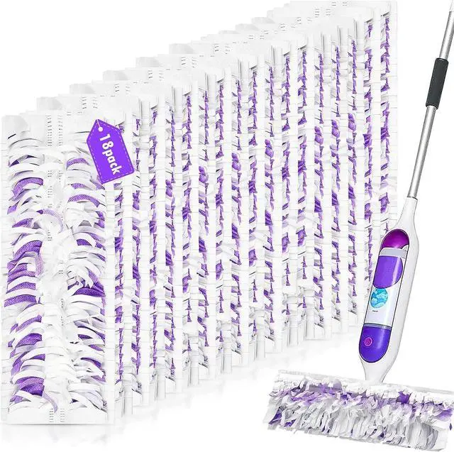 Main image of 18 Count Disposable mop Pads Refills for Swiffer PowerMop Multi-Surface Mop and PowerMop Wood Mop, Replacement Pads Use for Floor Cleaning