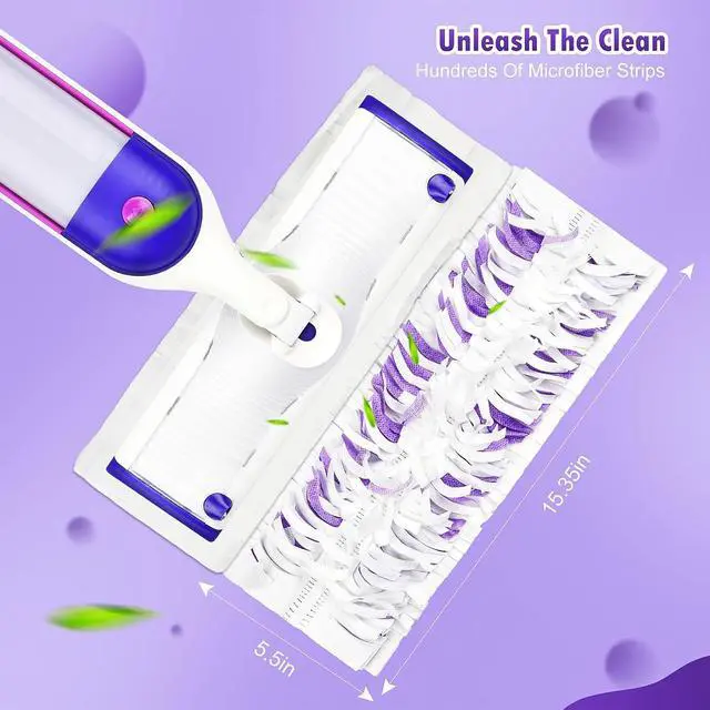 Alt view image 4 of 7 - 18 Count Disposable mop Pads Refills for Swiffer PowerMop Multi-Surface Mop and PowerMop Wood Mop, Replacement Pads Use for Floor Cleaning