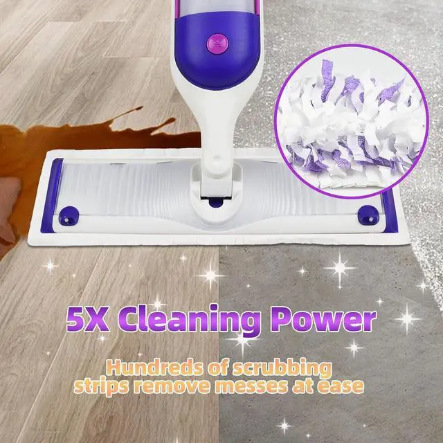 Alt view image 4 of 7 - 12 Pack Disposable Mop Pads for Swiffer PowerMop Multi-Surface Floor Mop, Mopping Pad Refills for Floor Cleaning