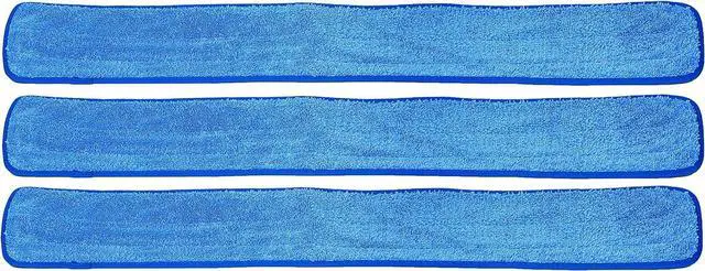 Main image of Real Clean 48 inch Microfiber Wet Mop Refill Pads for Flat Microfiber Mop Frames (Pack of 3)