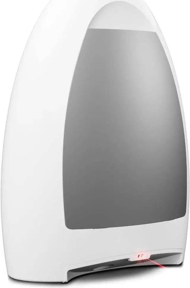 Alt view image 7 of 7 - EYE-VAC Home Touchless Vacuum, Automatic Dustpan, 1000W Bagless Canister for Pet Hair and Dirt, White