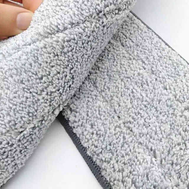 Alt view image 5 of 6 - YOUSHANGJIA Microfiber Mop Pads 24 inch mop Pads Replacement Kit 6 Pack Reusable Mop Head Wet Dry Mops Refill Fit for Most Flat Mop Frame